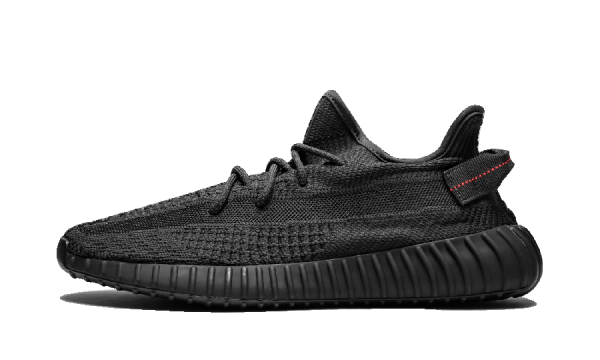 Adidas YEEZY Yeezy Boost 350 V2 Shoes Black- Static - FU9006 Sneaker WOMEN