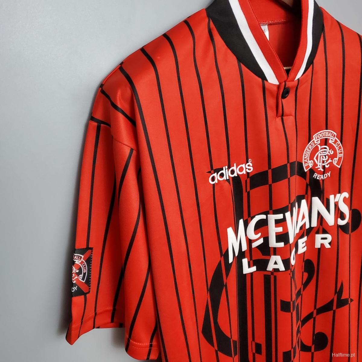 Retro 94-95 Rangers Away Soccer Jersey