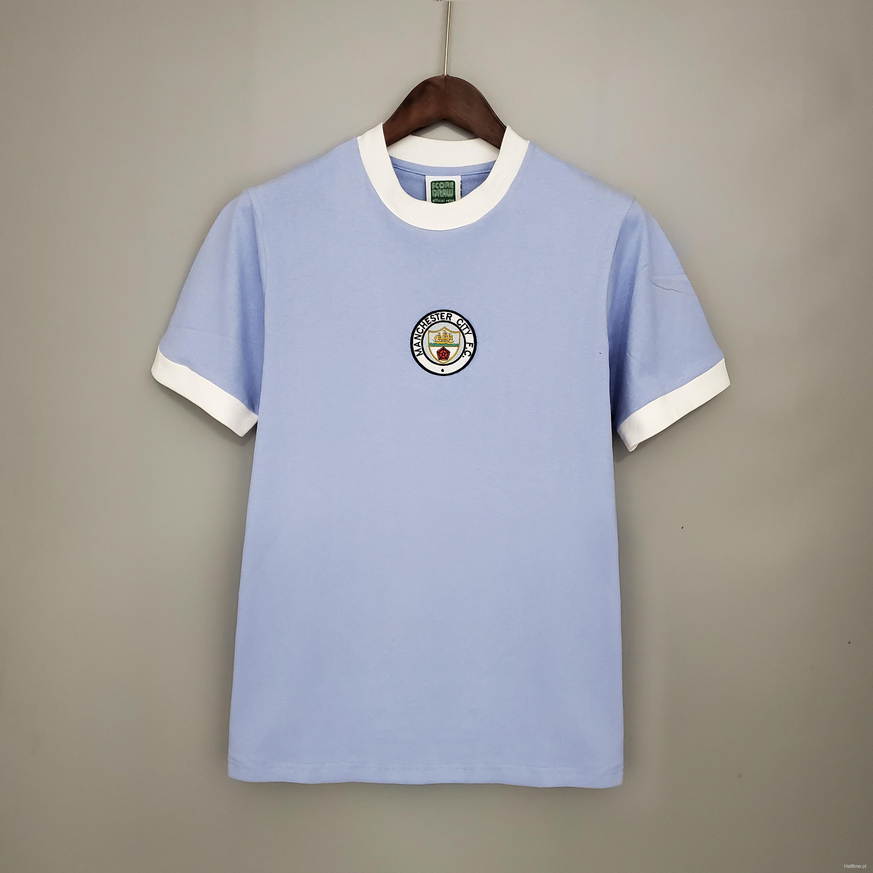 Retro Manchester City 1972 home Soccer Jersey