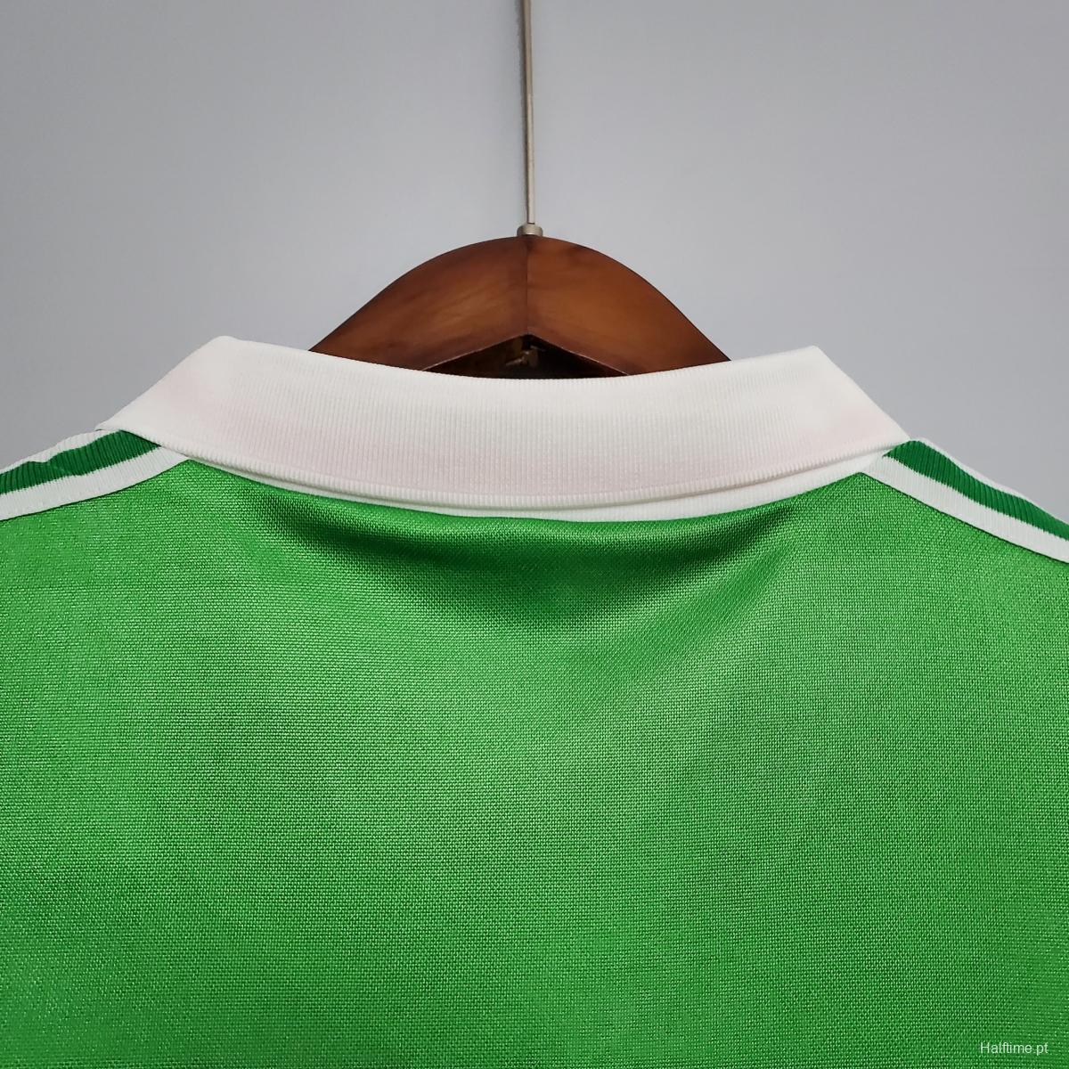 Retro 1988 Ireland home Soccer Jersey