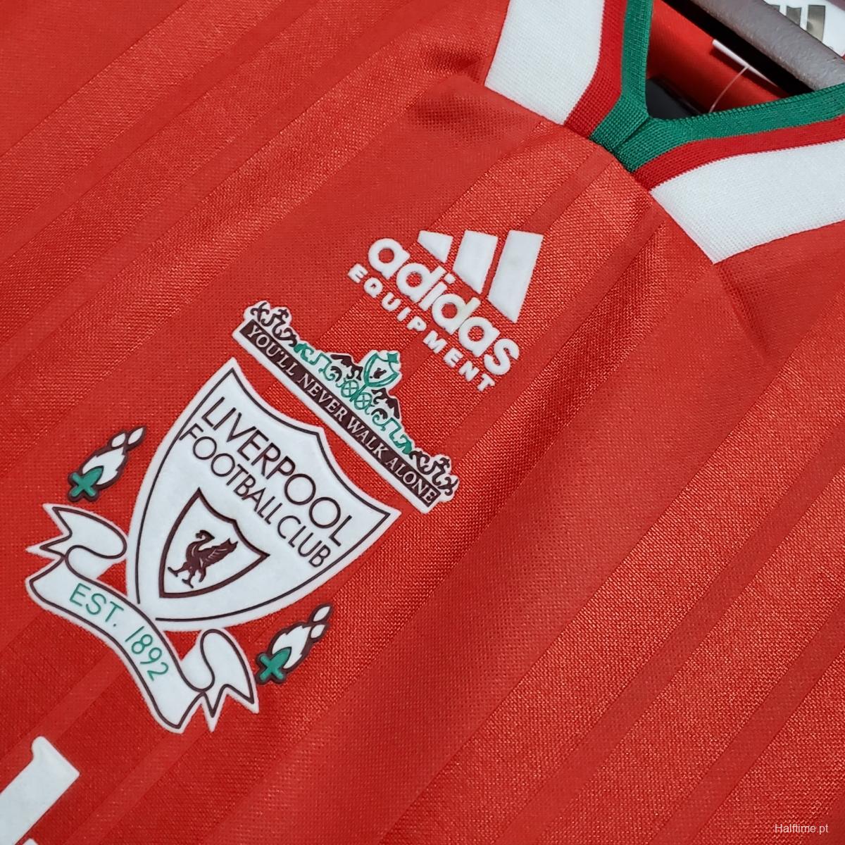 Retro 93/95 Liverpool home Soccer Jersey