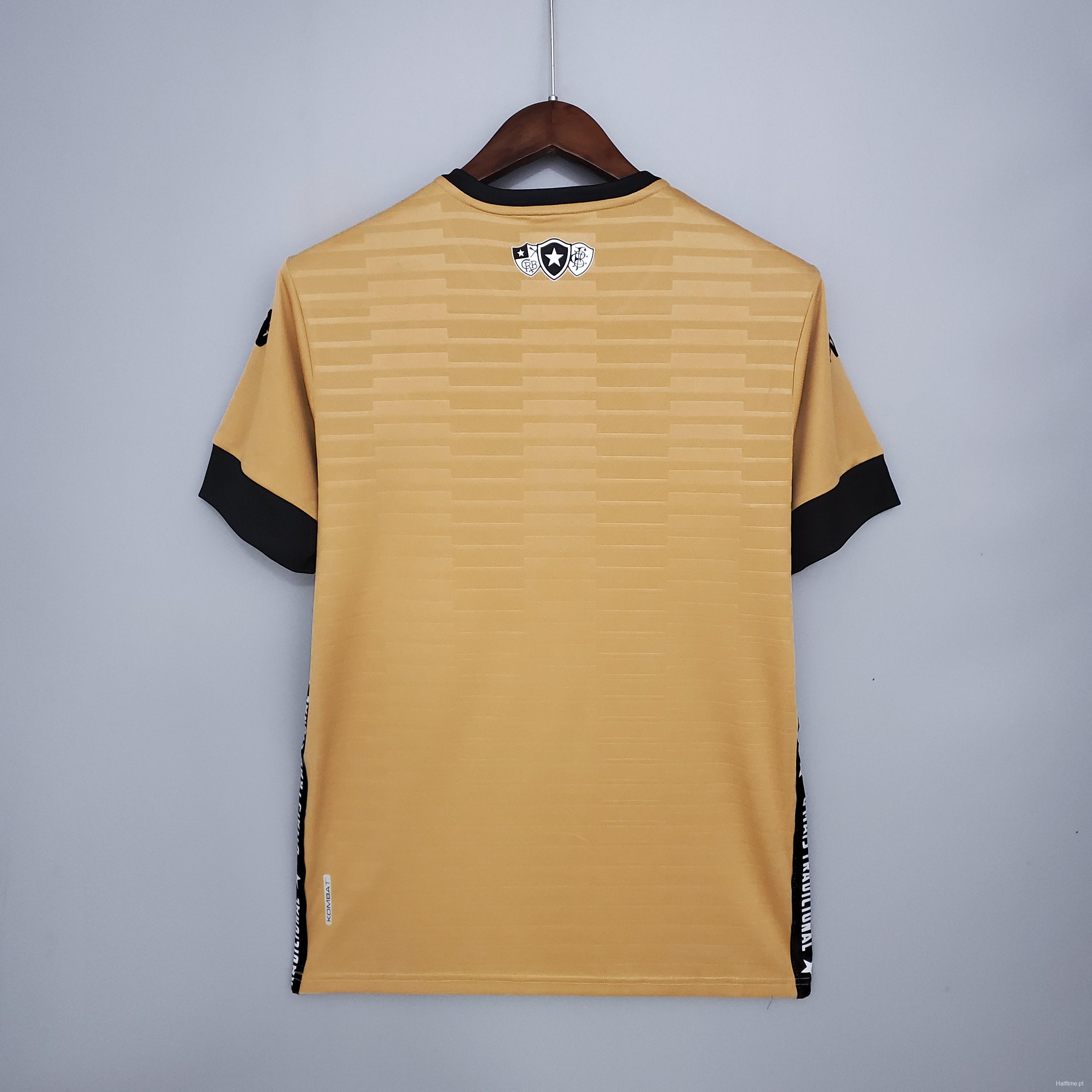 2021 Botafogo Golden Soccer Jersey