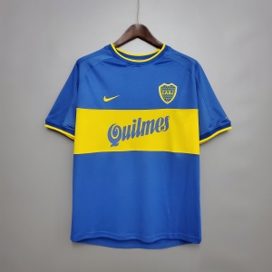 Retro Boca Juniors 99/00 home Soccer Jersey