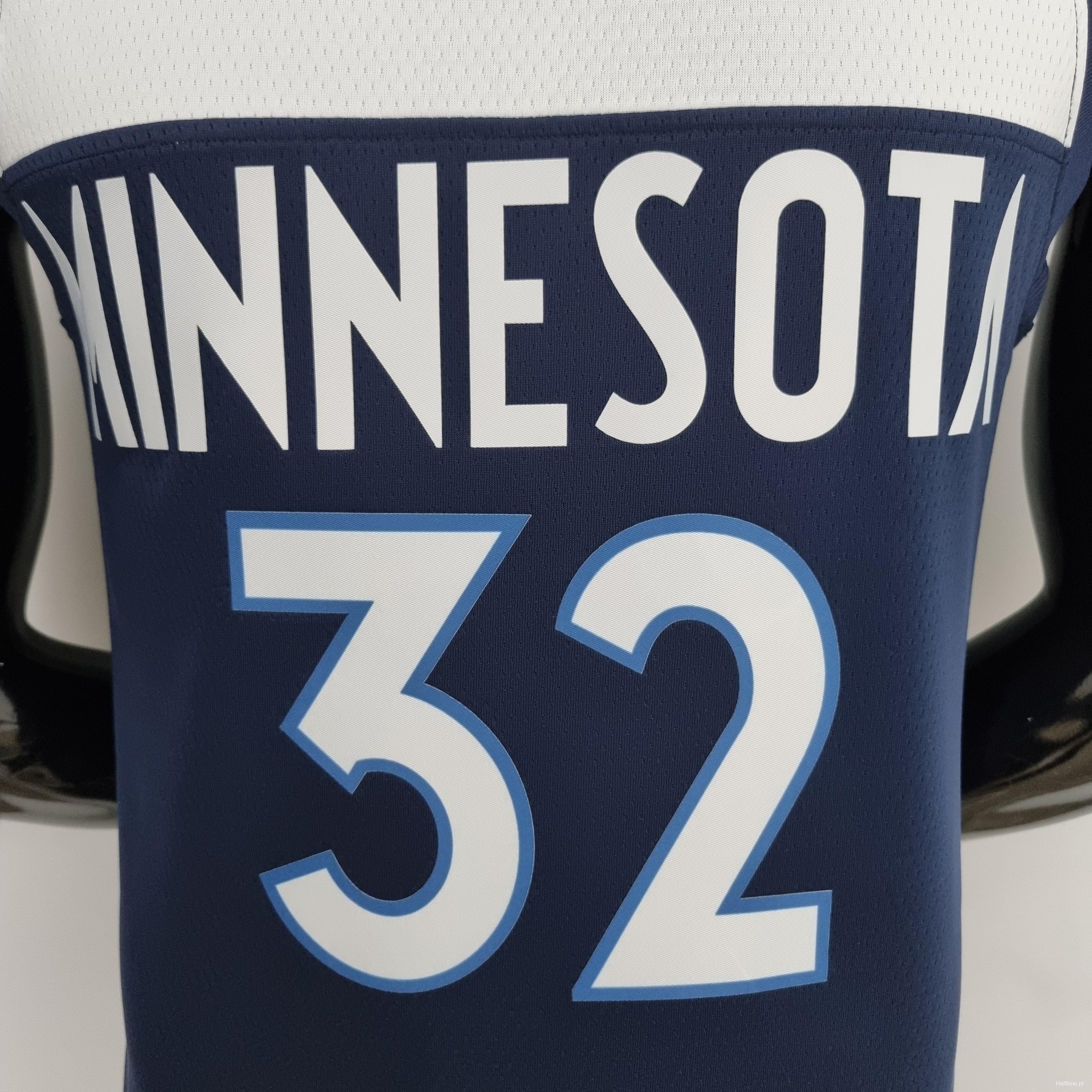 75th Anniversary Minnesota Timberwolves TOWNS#32 Royal Blue NBA Jersey