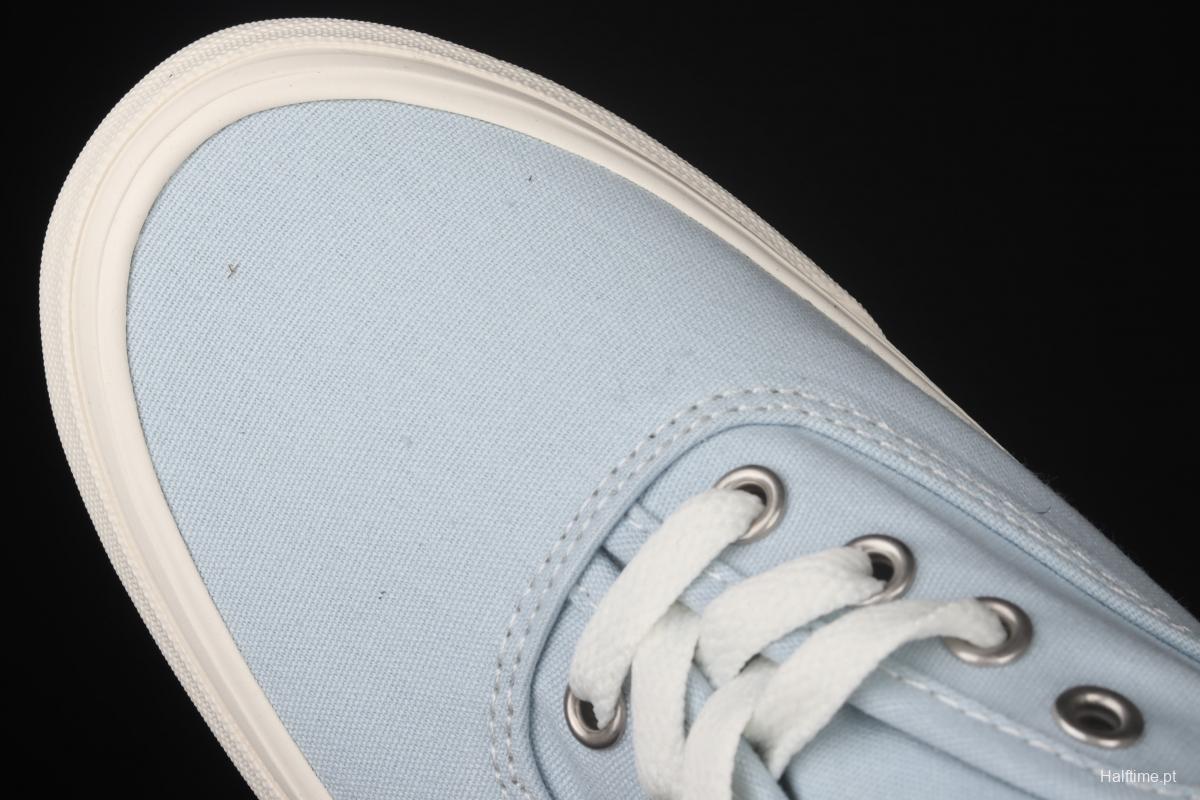 Vans Eco Theory recycled powder blue rice white linen rope canvas board shoes VN0A5HZS9FR