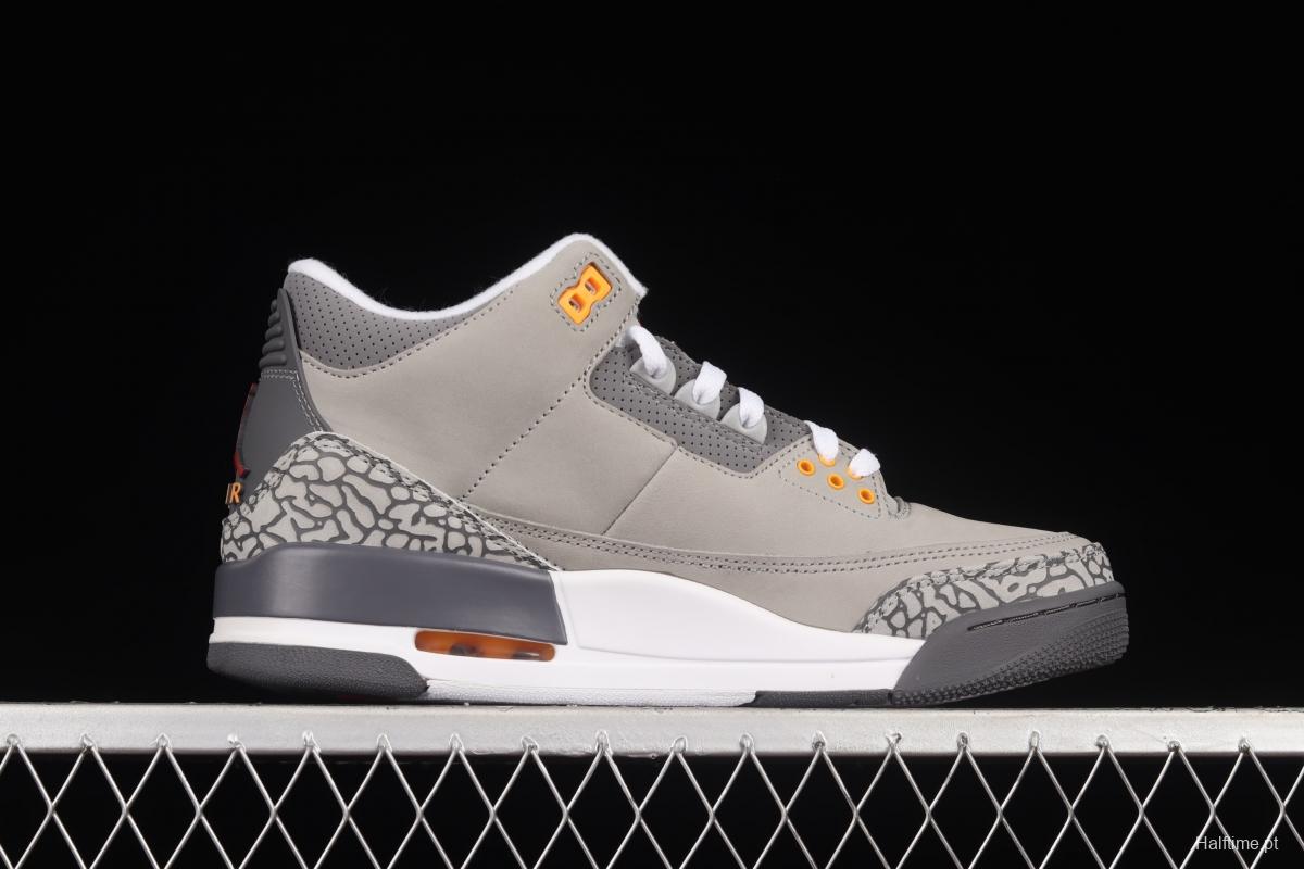 Air Jordan 3 Cool Grey AJ3 Joe 3 Grey Wolf CT8532-012