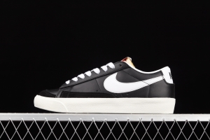 NIKE Blazer Low Prm trailblazer leather low-top skateboard shoes DA6364-001