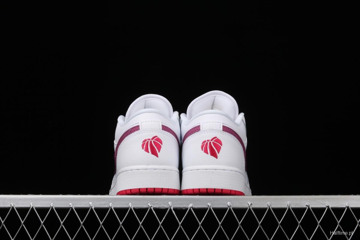 Air Jordan1 Low low-top basketball shoes for Valentine's Day 554723-161