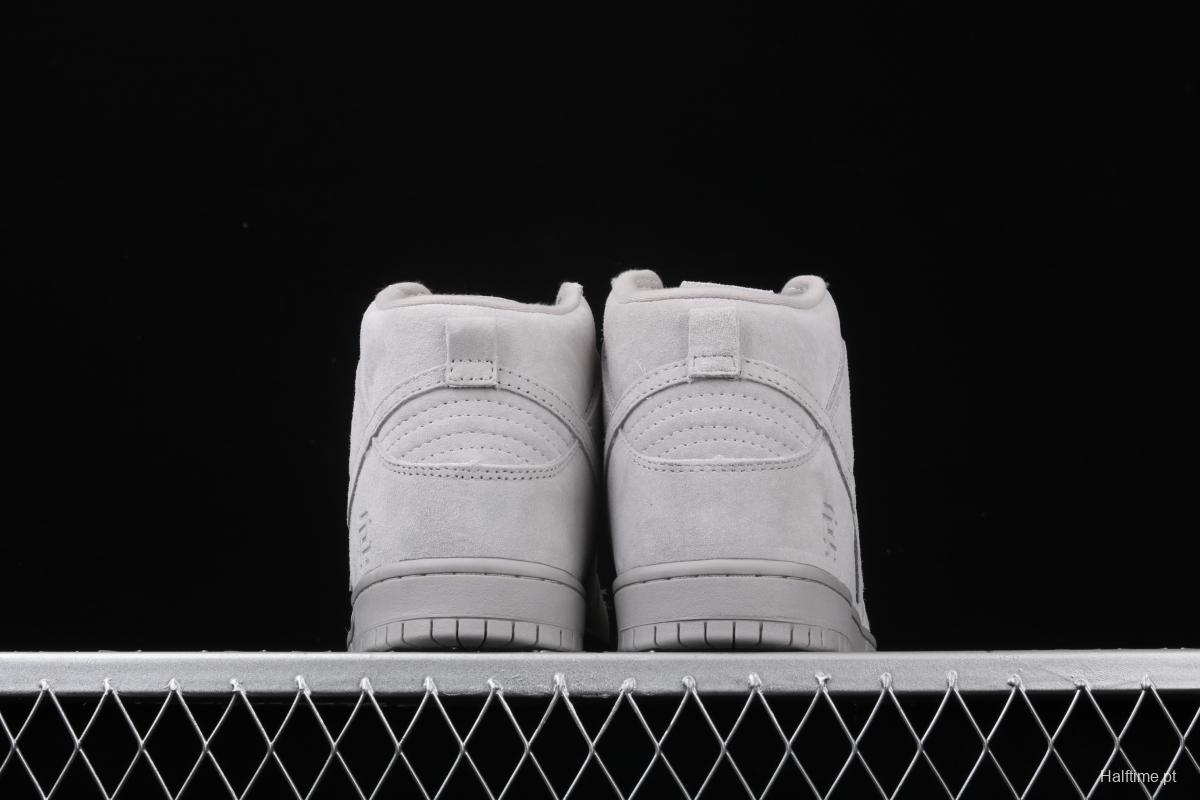 DUNK SB x Reigning Champ 2.0 defending champion second generation gray suede shoes AA2266-600