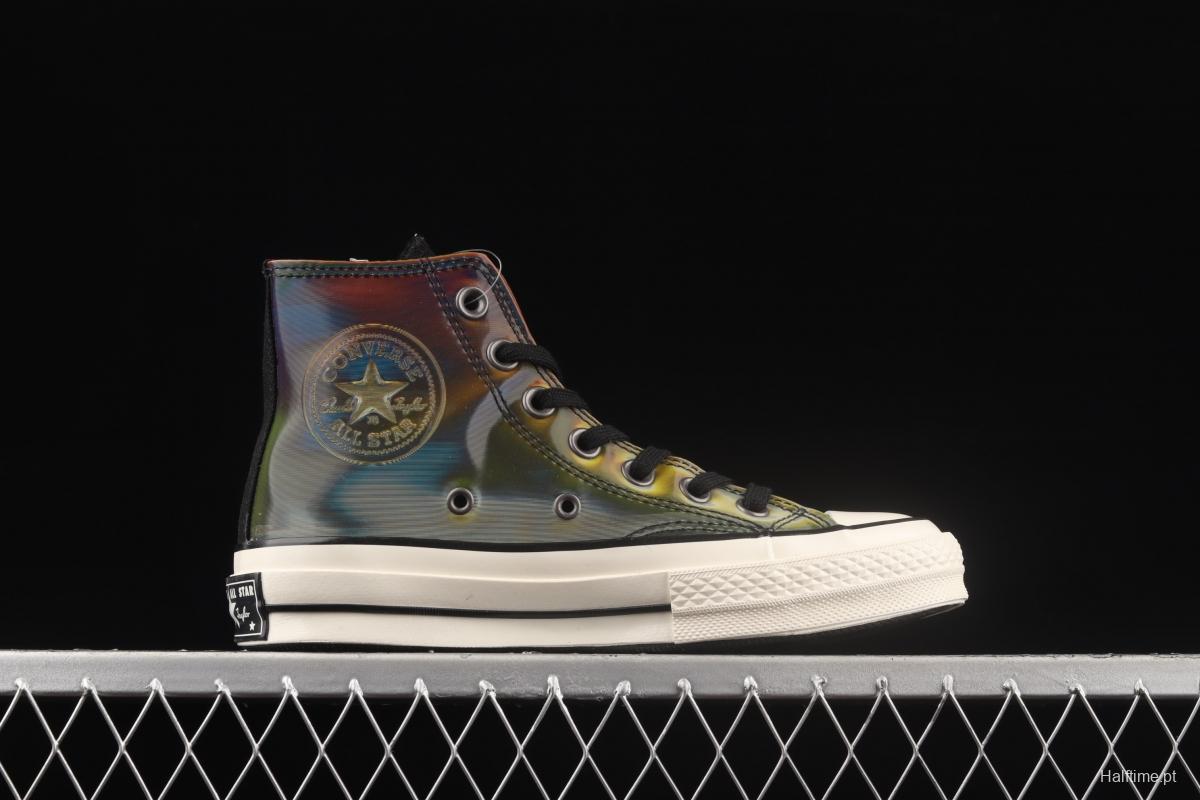 Converse Chuck70 color artificial leather chameleon high-top leisure board shoes 170495C