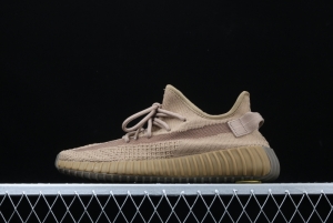 Adidas Yeezy Boost 350 V2 FX9033 das coconut 350 second generation hollowed-out sesame gray angel color