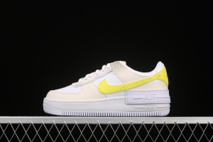 NIKE Air Force 1 ShAdidasow light weight heightened low-top board shoes DJ5197-100