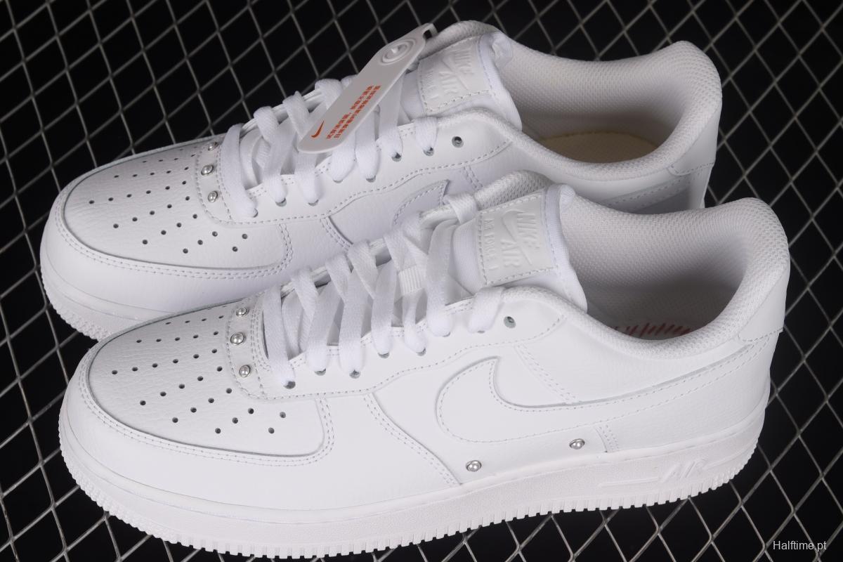 NIKE Air Force 1'07 Low Pearl White Low Casual Sneakers DQ0231-100