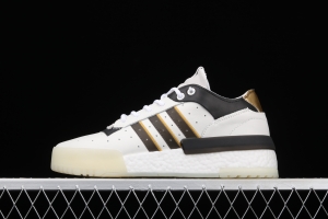 Adidas Rivalry RM Low Boost EF6443 striped casual shoes with thick soles