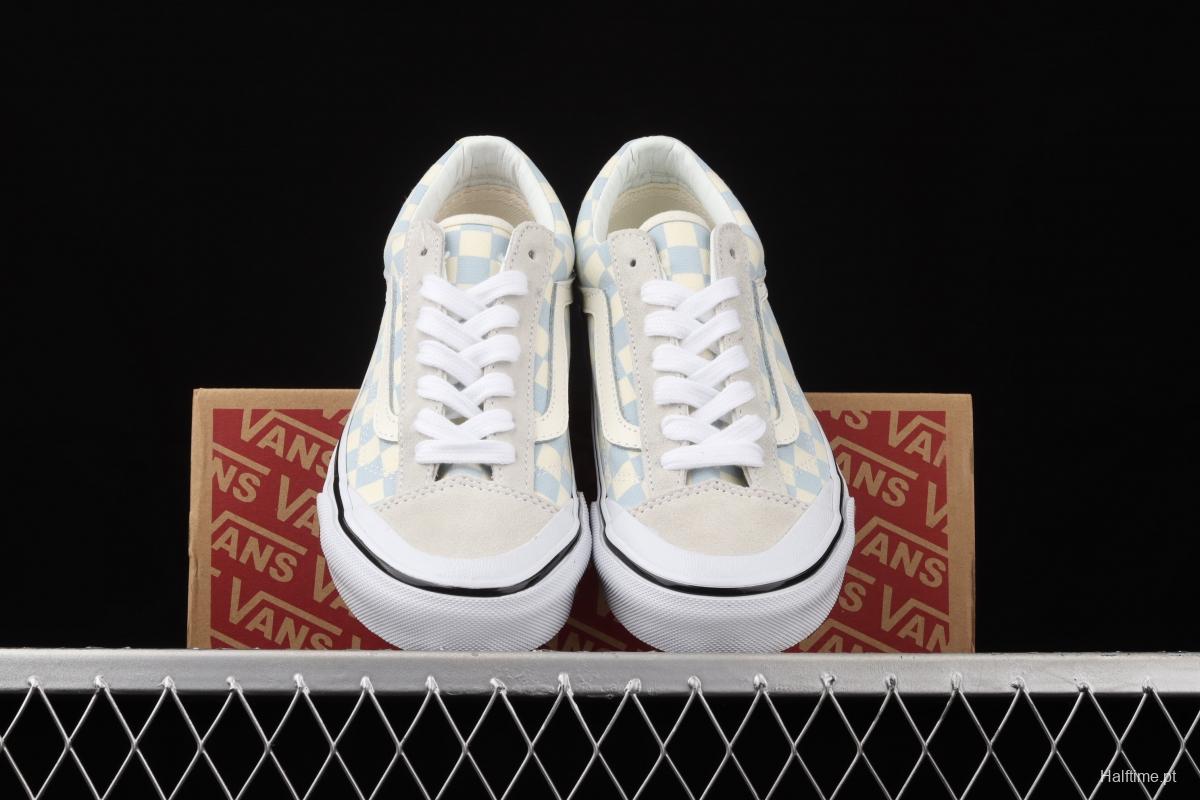 Vans Style 36 Decon SF Vance blue-gray half-moon Baotou vulcanized canvas shoes VN0A3MVLK0A