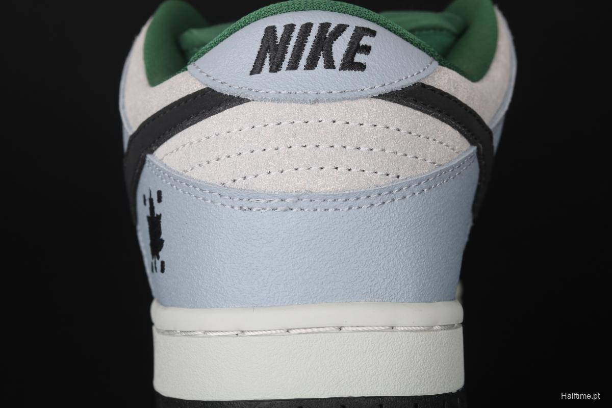 NIKE SB DUNK Low BL ST.JHONS Maple Leaf do not pay attention to low-end fashion casual skateboard shoes 313170-021