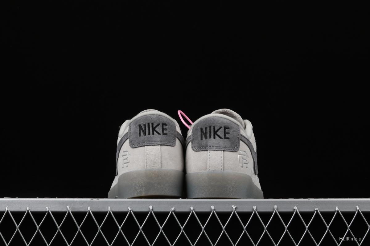 Reigning Champ x NIKE Blazer SB defending champion 3M reflective joint name board shoes 454471-009