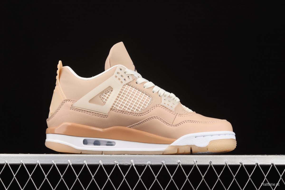 Air Jordan 4 Shimmer khaki light color DJ0675-200