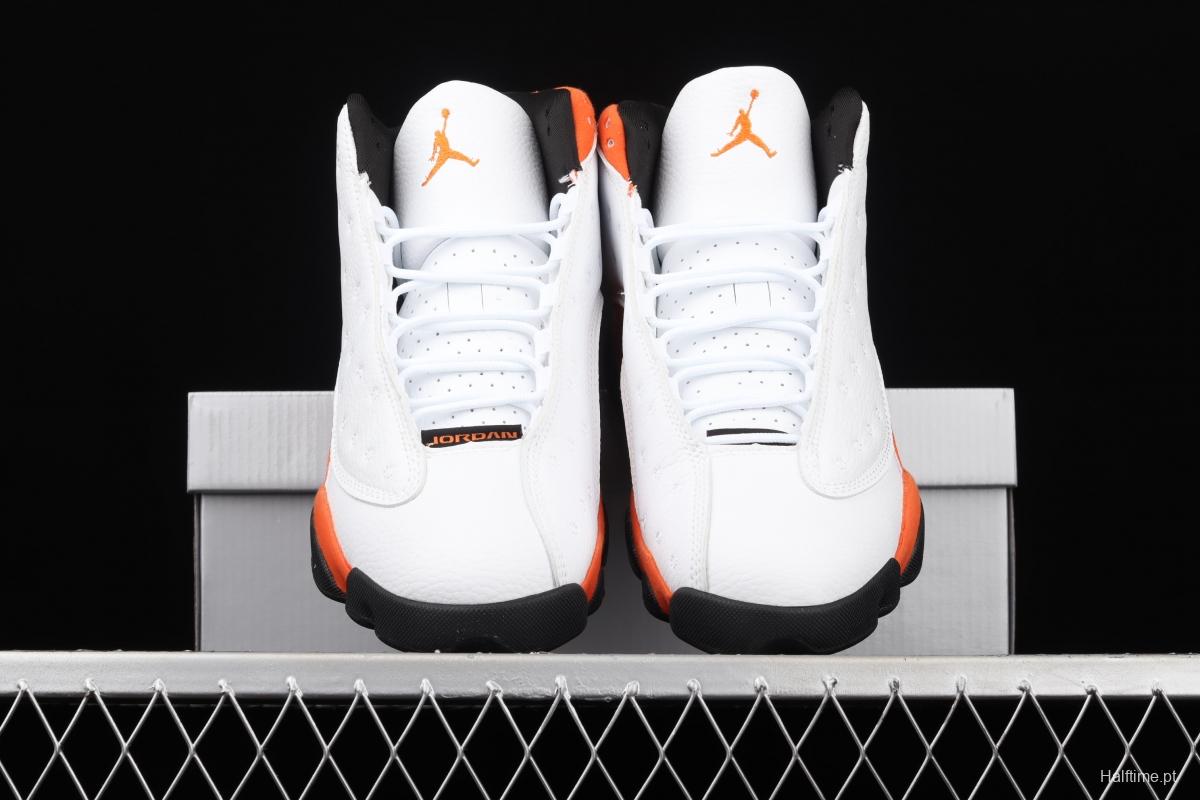 Air Jordan 13 Retro 3 White Orange 414571-108