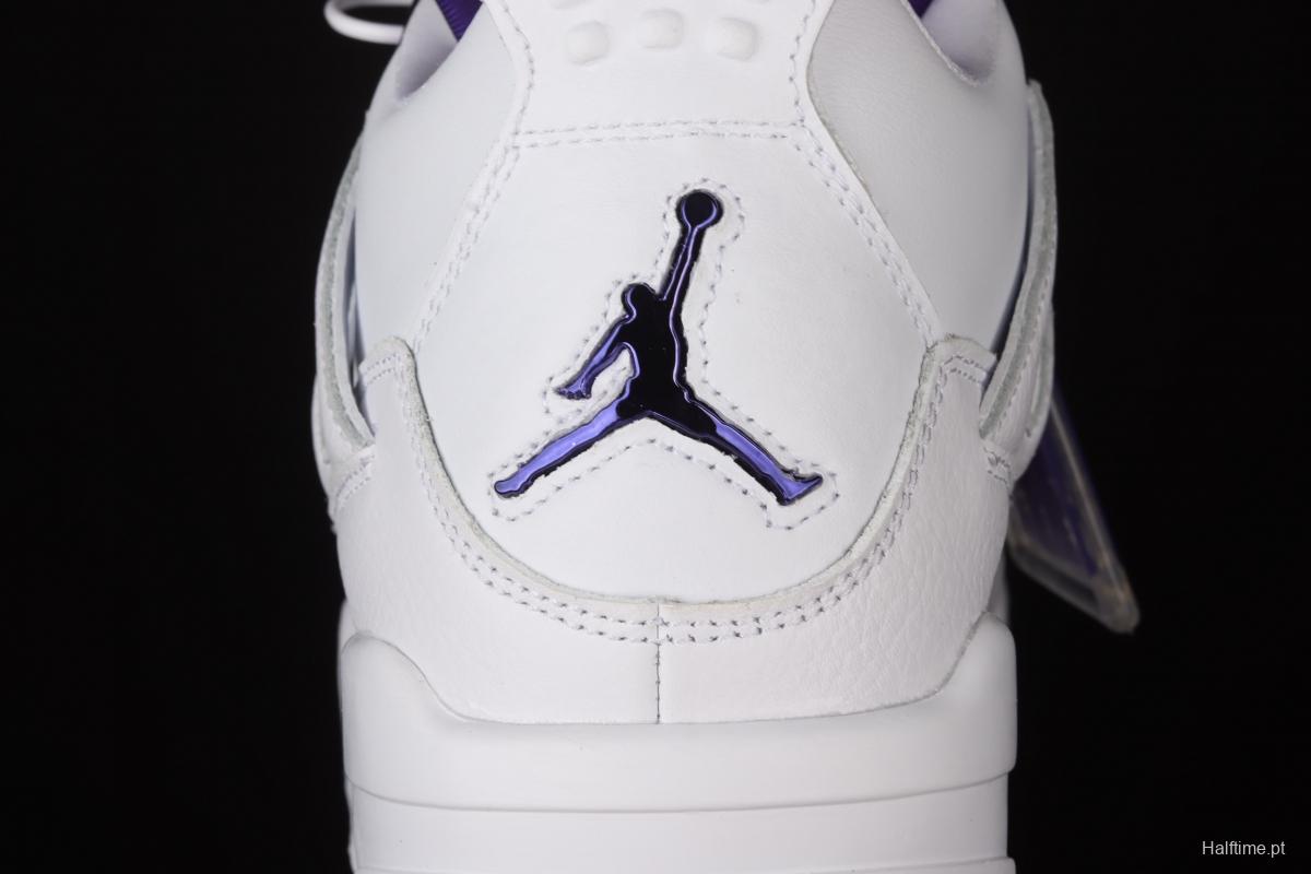 Air Jordan 4 Court Purple White and Purple CT8527-115