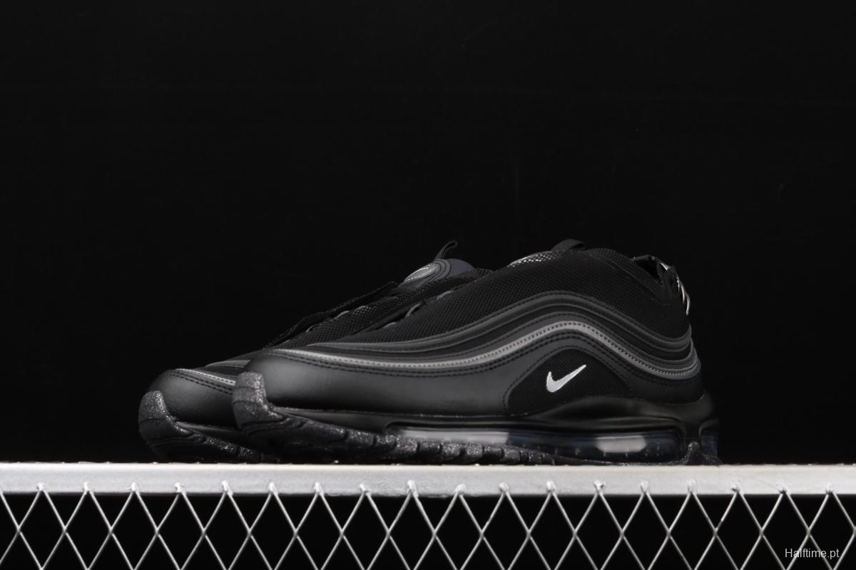 NIKE Air Max 97 Lx black net bullet air cushion running shoes CV9552-001