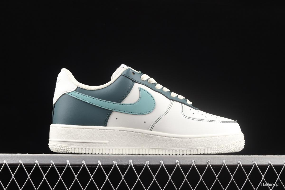 NIKE Air Force 11607 Low lake green color matching low-top casual board shoes LT0226-301