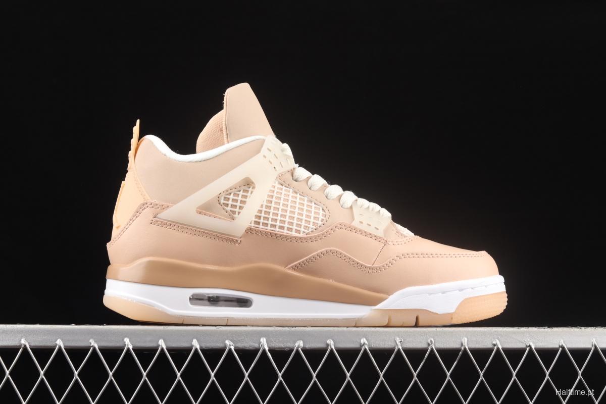 Air Jordan 4 Shimmer khaki light color DJ0675-200