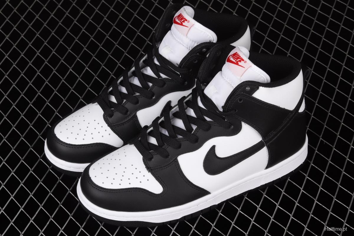 NIKE SB DUNK High black and white panda SB rebound high upper shoes DD1869-103