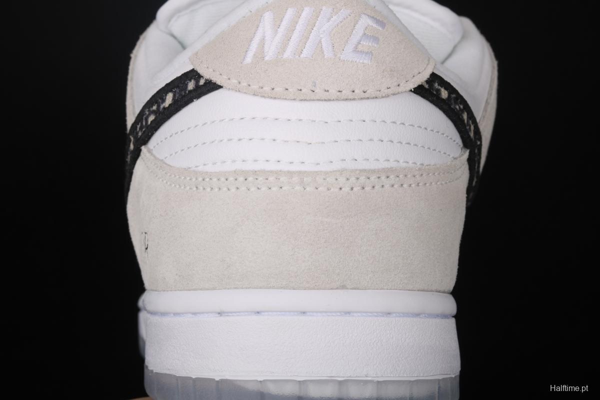 DIOR x NIKE SB DUNK Low joint style low-top casual board shoes CT5058-002