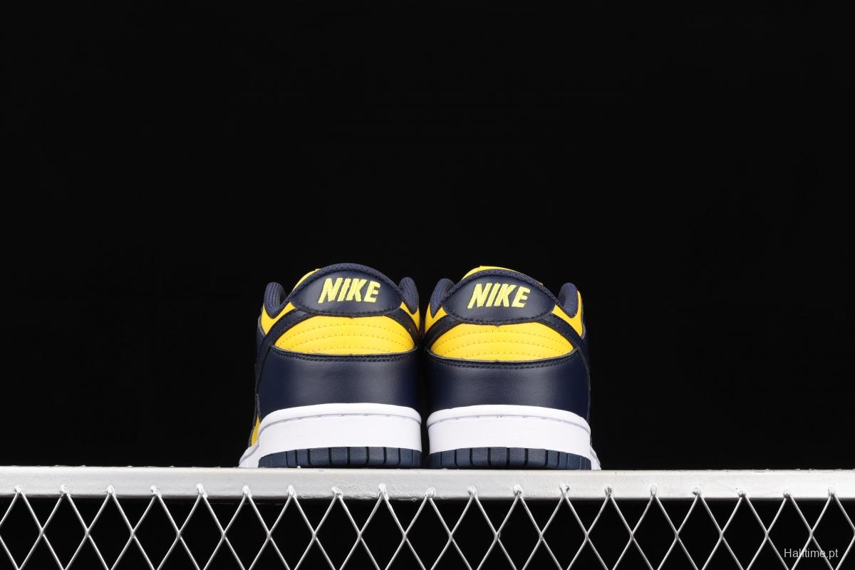 NIKE SB DUNK Low Michigan Michigan color buckle broken backboard fashion casual board shoes DD1391-700