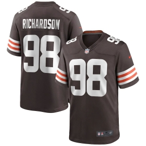 Men's Sheldon Richardson Brown Player Limited Team Jersey