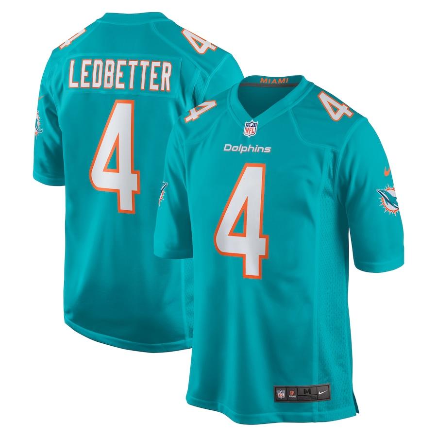 Men's Jonathan Ledbetter Aqua Player Limited Team Jersey