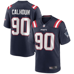 Men's Shilique Calhoun Navy Player Limited Team Jersey