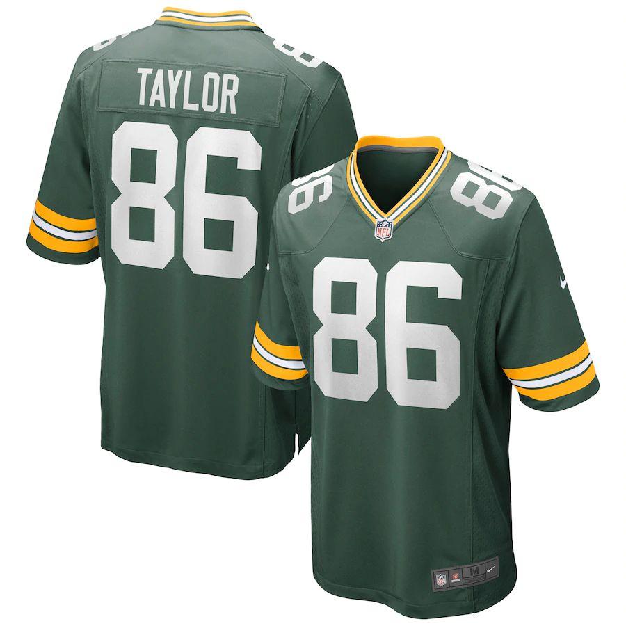 Men's Malik Taylor Green Player Limited Team Jersey