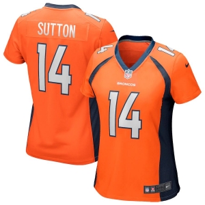 Women's Courtland Sutton Orange Player Limited Team Jersey