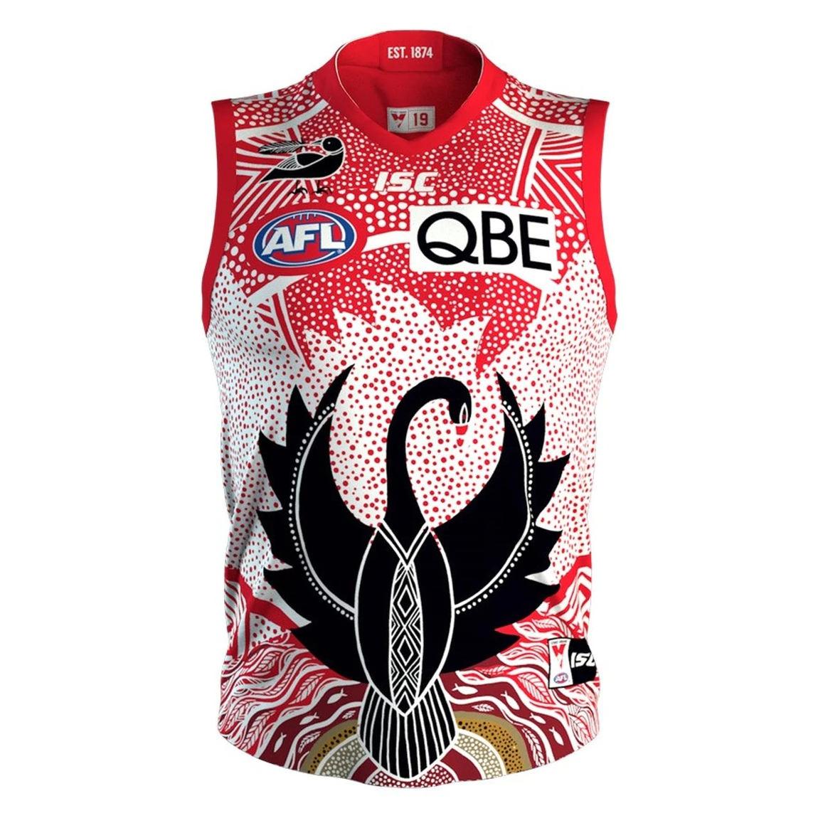 Sydney Swans 2020 Mens Indigenous Football Guernsey