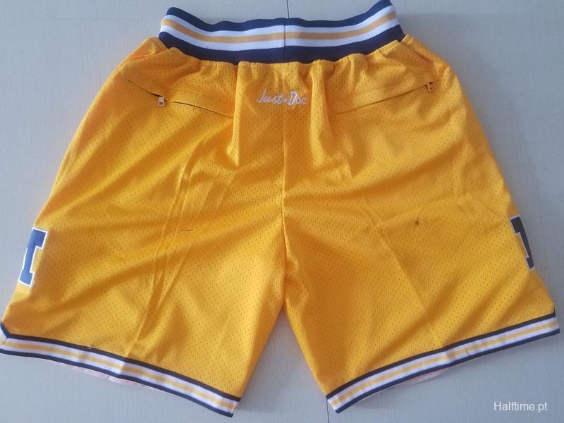 Michigan State College Navy Blue Basketball Shorts