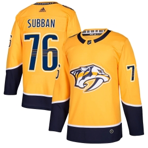 Men's PK Subban Gold Player Team Jersey