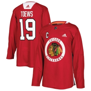 Youth Jonathan Toews Red Practice Player Team Jersey