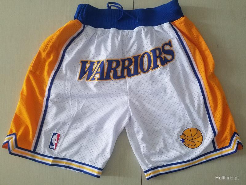 Golden State 1995-96 Throwback Classics Basketball Team Shorts