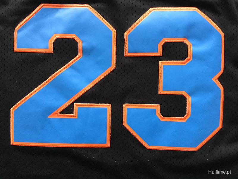 Michael Jordan 23 Movie Edition Black Basketball Jersey