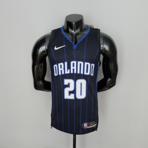 75th Anniversary Fultz#20 Orlando Magic Black NBA Jersey