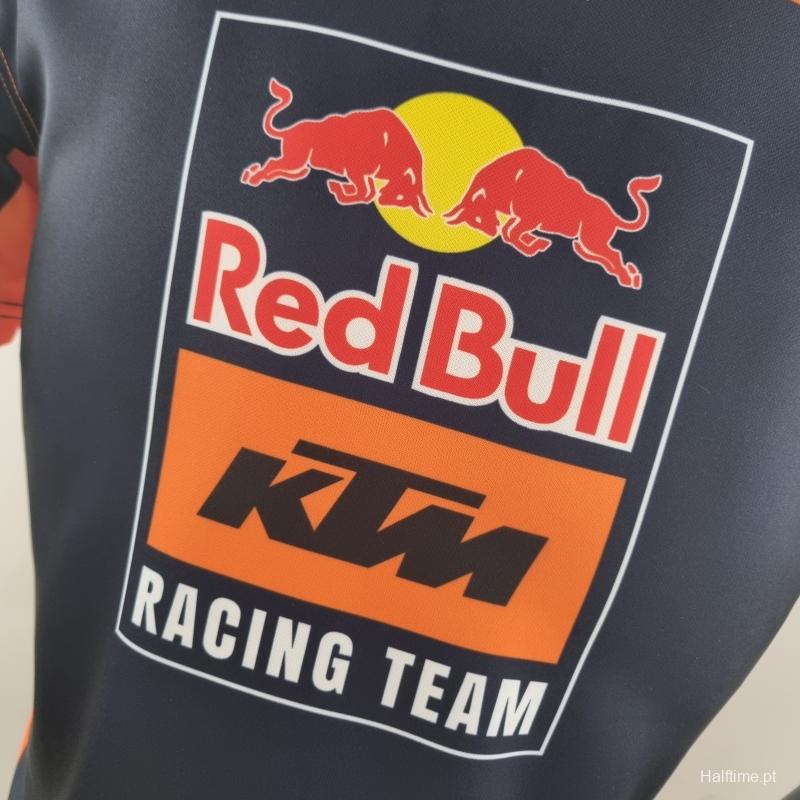 2022 F1 Formula One; KTM Polo Blue Orange