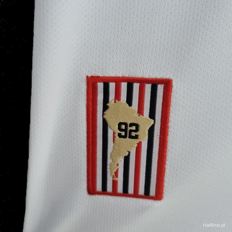 22/23 São Paulo Woman Home  Soccer Jersey