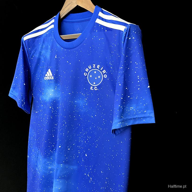 22/23 Cruzeiro Home Soccer Jersey