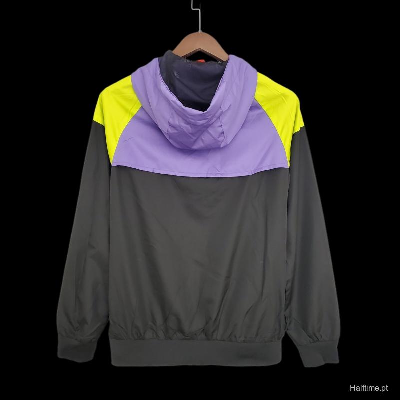 Windbreaker Brazil Purple Black