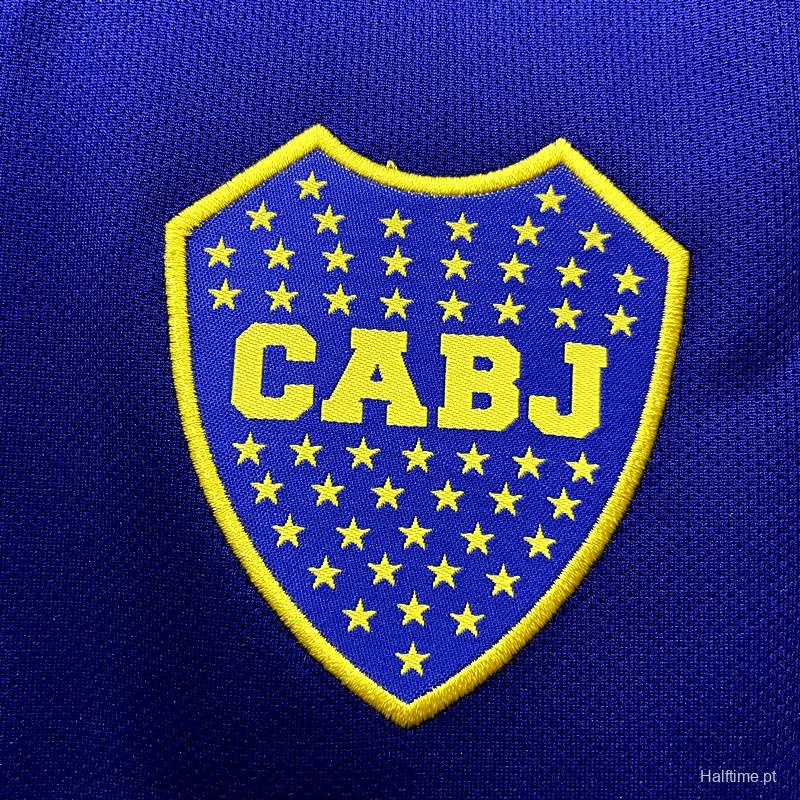 20/21 Boca Juniors Home Soccer Jersey