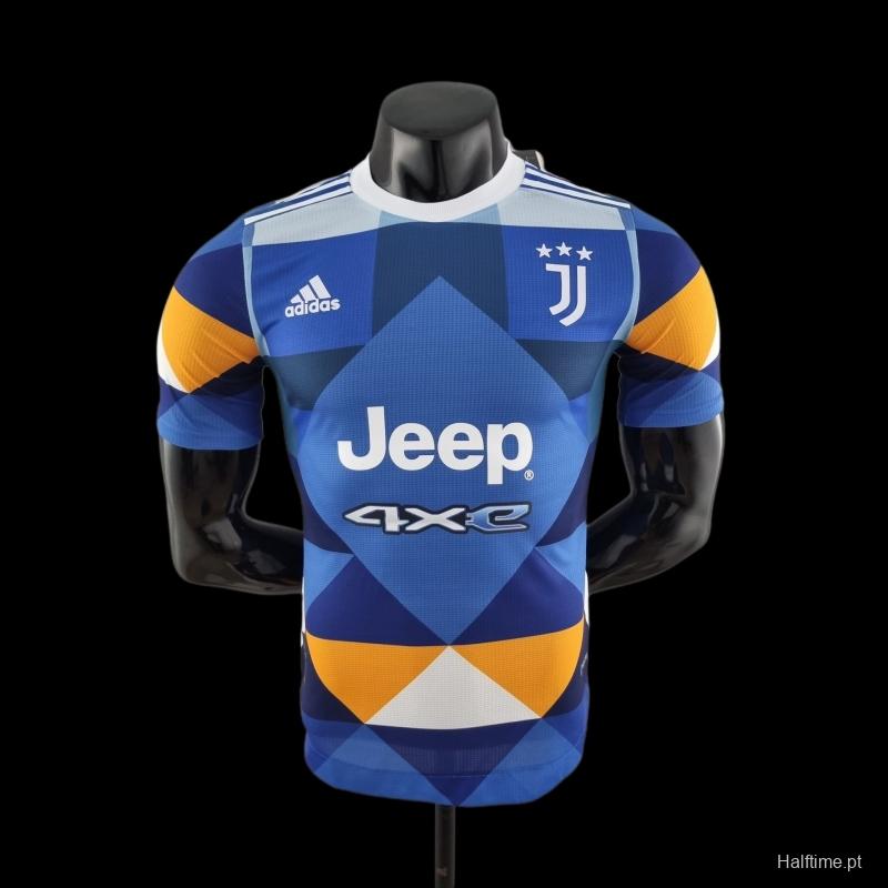 Player Version 22/23 Juventus Fourth Away Soccer Jersey