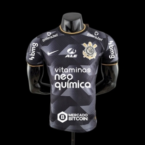 Player Version 2022 All Sponsors Corinthians Away Soccer Jersey