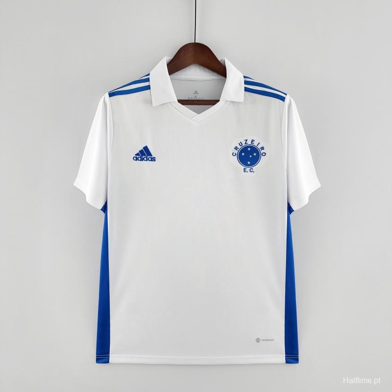 22/23 Cruzeiro Away Soccer Jersey